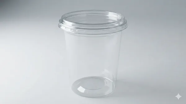 Plastik konteyner to'plami 400 ml (1000 dona) - Tiniq va xavfsiz