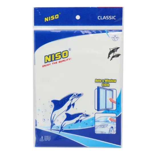 NISO Classic sun'iy charm (koja) latta, avtomobil va oynalar uchun, 35x50 sm, 1 dona